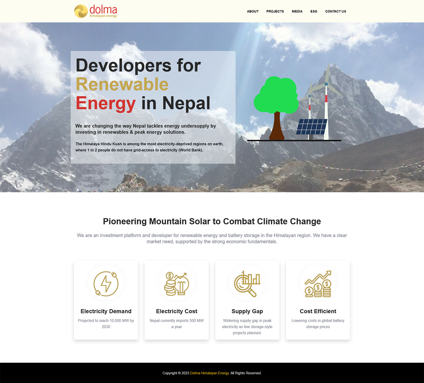 Homepage New - Dolma Himalayan Energy