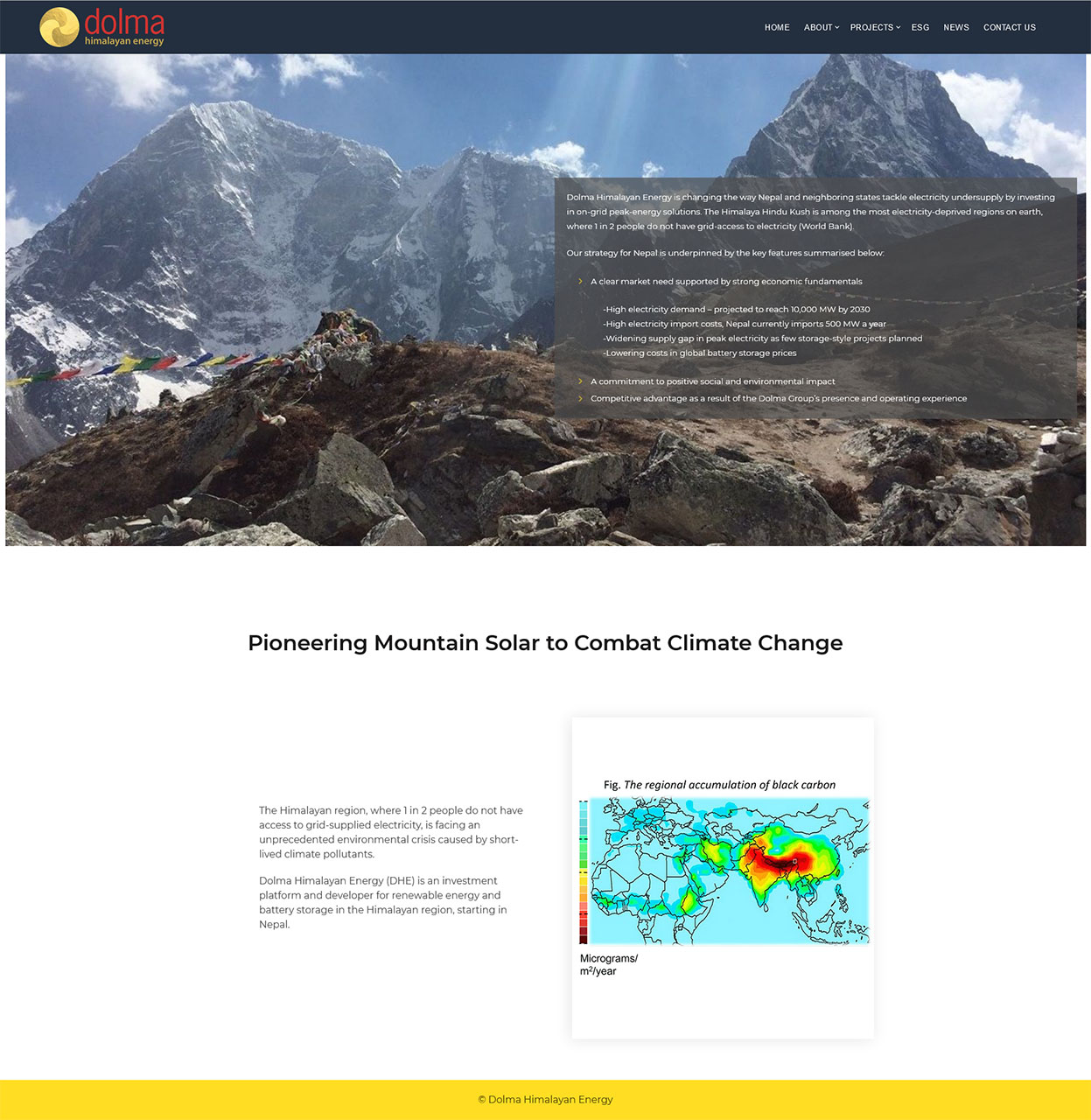 Homepage Old - Dolma Himalayan Energy