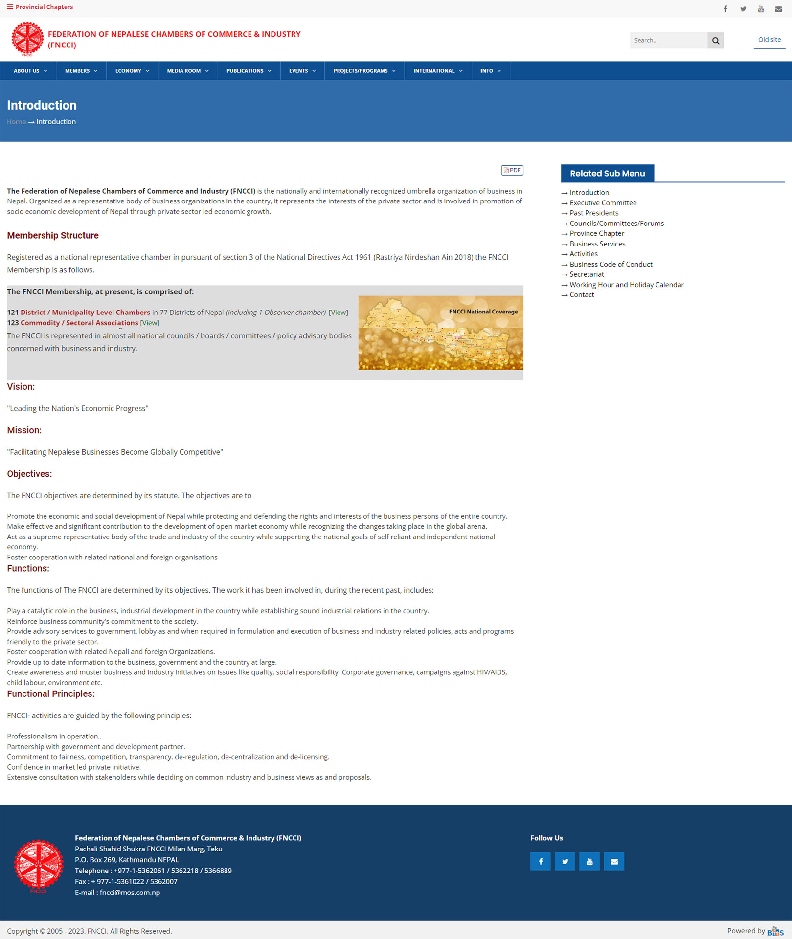 New About Page - FNCCI