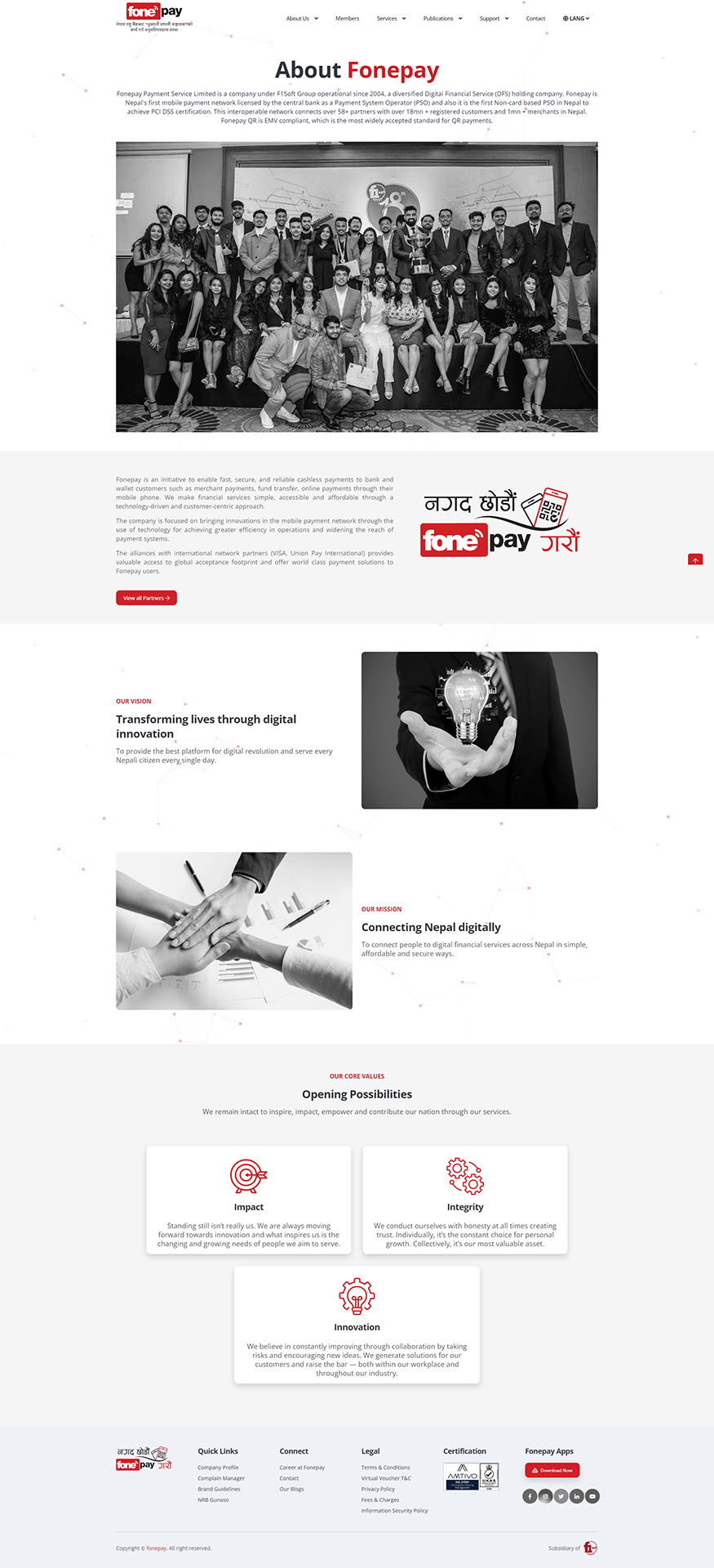 About Page - Fonepay