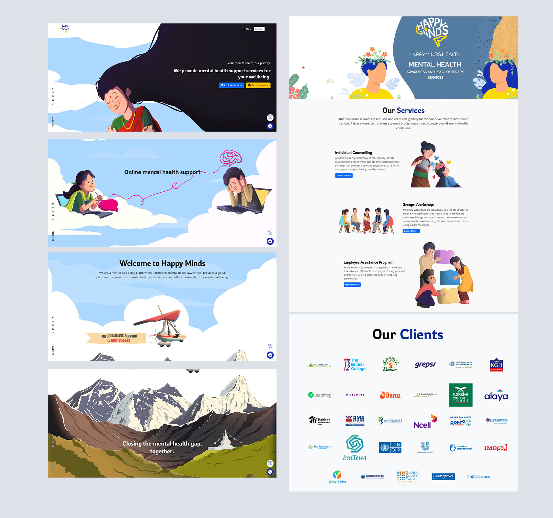 HappyMinds Website 2023 - Featured Image