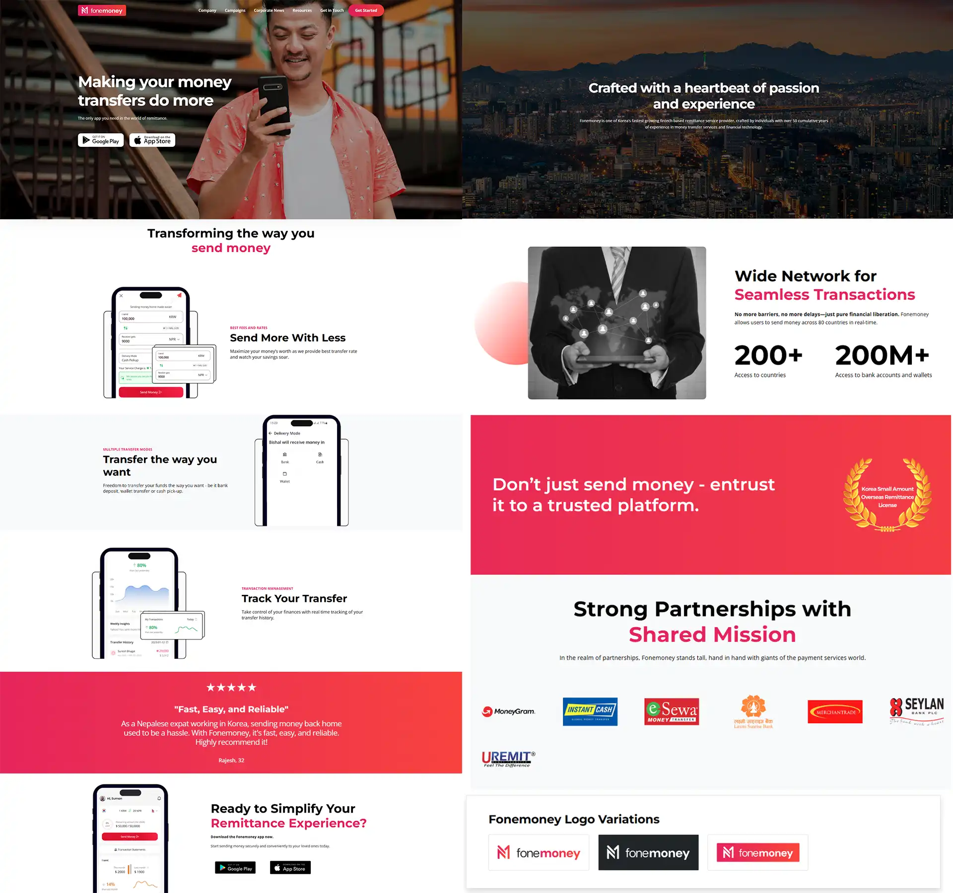 Fonemoney - International Remittance Website Development - Featured Image